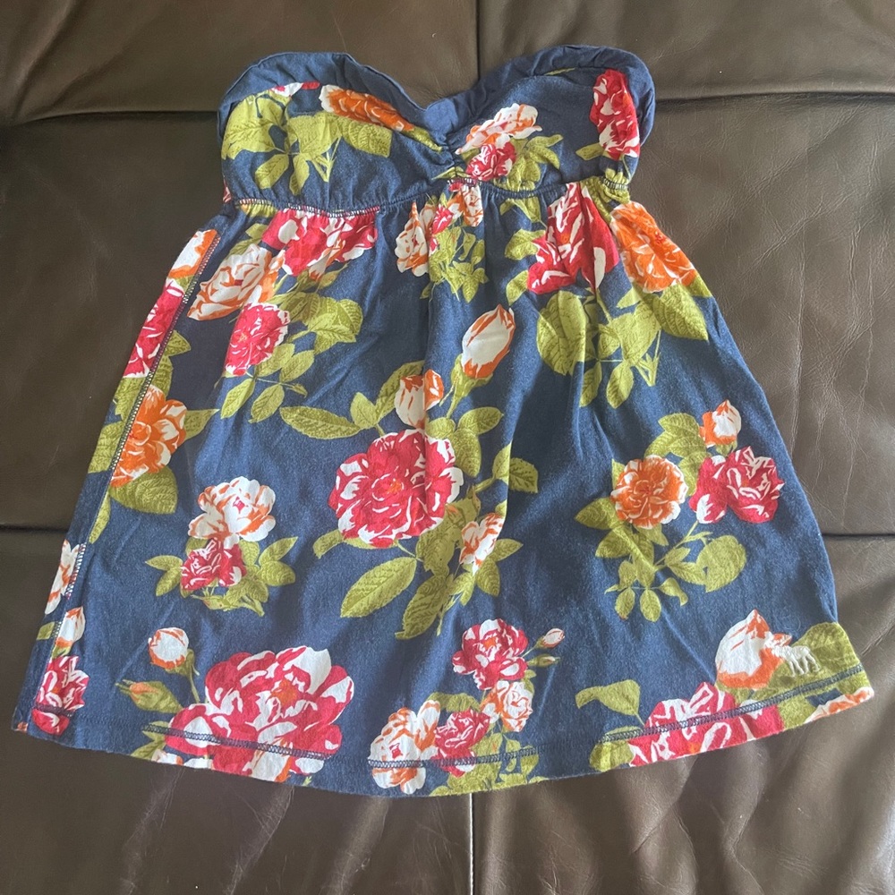 Abercrombie Floral Top M